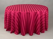 120 inch Stripe Tablecloth