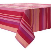 Rose Stripe Tablecloth