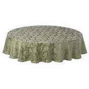 Classic Home Round Damask Tablecloth