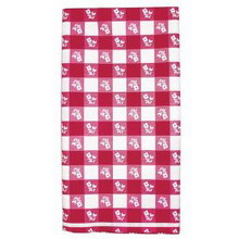 Gingham Plastic Tablecover