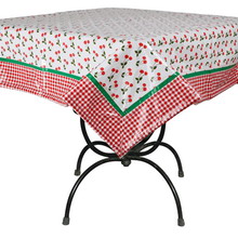 Gingham Oilcloth Tablecloth
