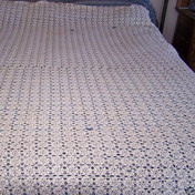 Square Crocheted Tablecloth