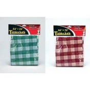 Checkered Plastic Tablecloths