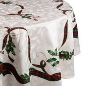 Lenox Holiday Nouveau Round Tablecloth