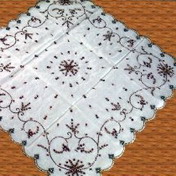 Square Embroidered Tablecloth