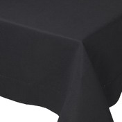 Linen Black Tablecloth