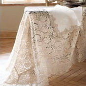 Round Lace Tablecloth