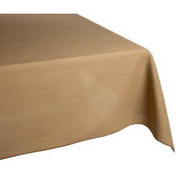 Brown Linen Tablecloth