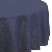 Blue Linen Tablecloth