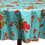 Round Oilcloth Tablecloth