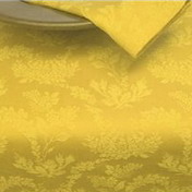 Gold Jacquard Tablecloth