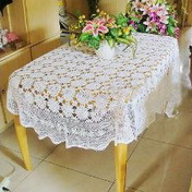 Vintage Crocheted Tablecloth