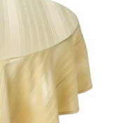 Waterford Round Gold Tablecloth