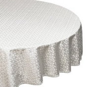 White Fitted Tablecloth