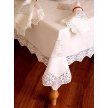 Crocheted Cotton Tablecloth