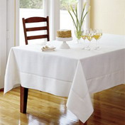 70-inch Square Linen Tablecloth